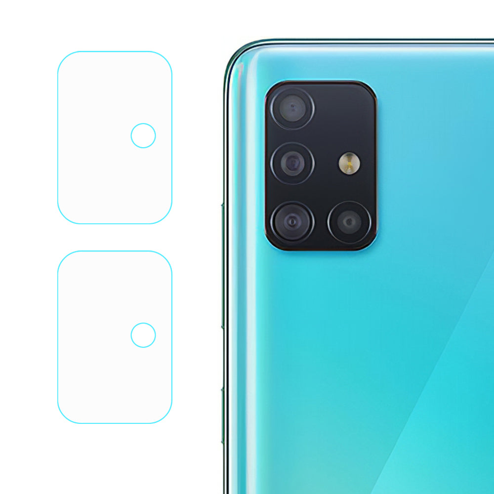 2Pcs/Set HD Clear Camera Lens Protector for Samsung Galaxy A51 4G SM-A515 Anti-explosion Soft Soda-lime Glass Lens Film 2Pcs/Set HD Clear Camera Lens Protector for Samsung Galaxy A51 4G SM-A515 Anti-explosion Soft Soda-lime Glass Lens Film